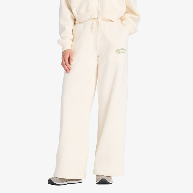 New Balance Pantaloni de trening Linear Heritage Fleece Wide Leg Pant 