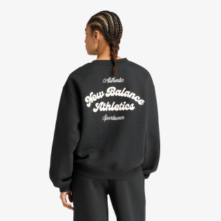 New Balance Hanorac Linear Heritage Fleece Crew 