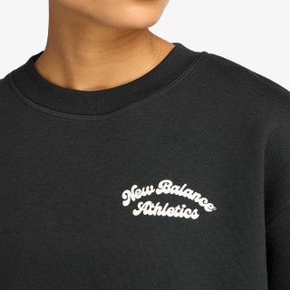 New Balance Hanorac Linear Heritage Fleece Crew 