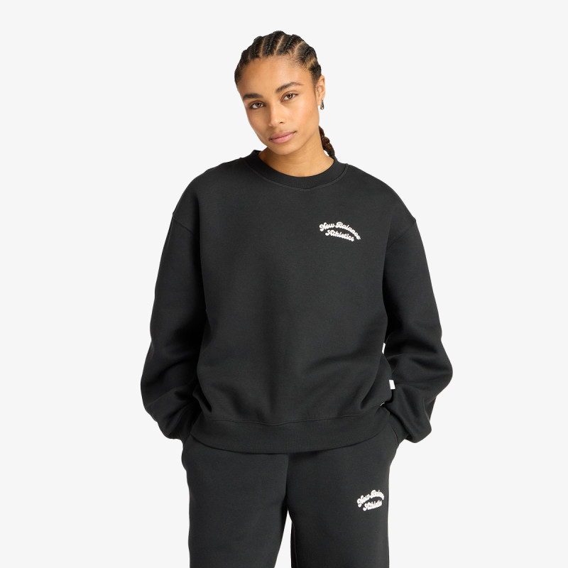 New Balance Hanorac Linear Heritage Fleece Crew 