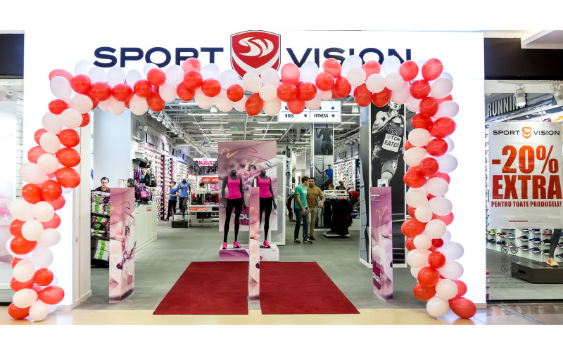 Sport Vision a deschis la Iulius Mall Iași, primul magazin din nord-estul țării 