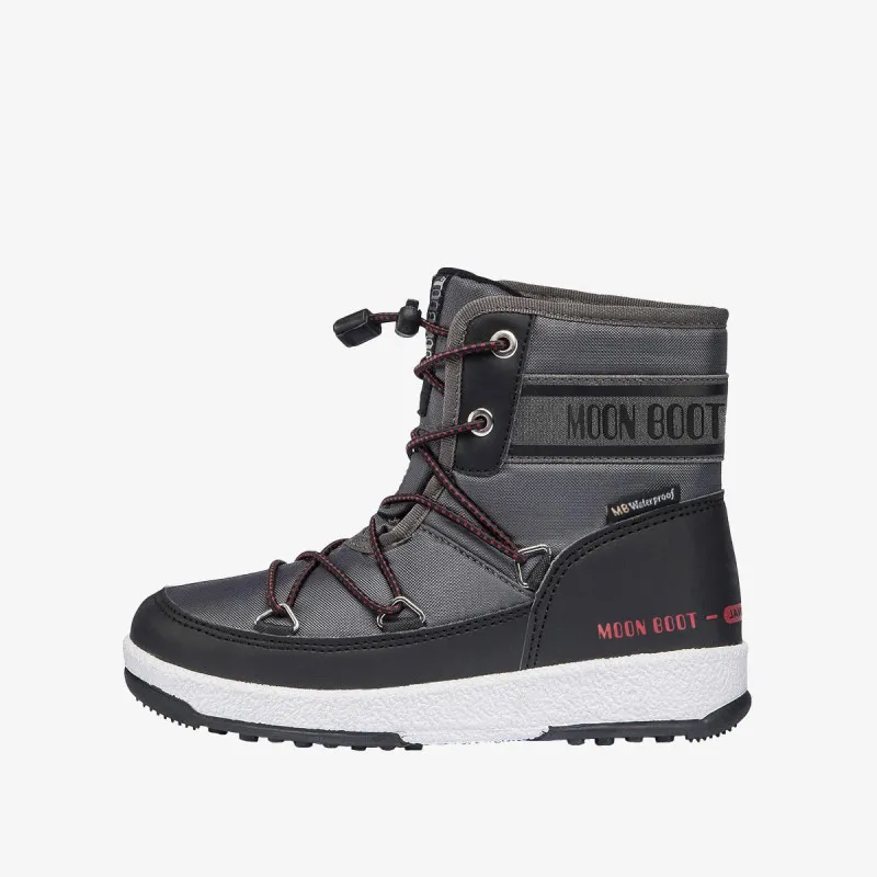 MOON BOOT Ghete MOON BOOT JR BOY MID WP 2 BLACK/CASTLERO
