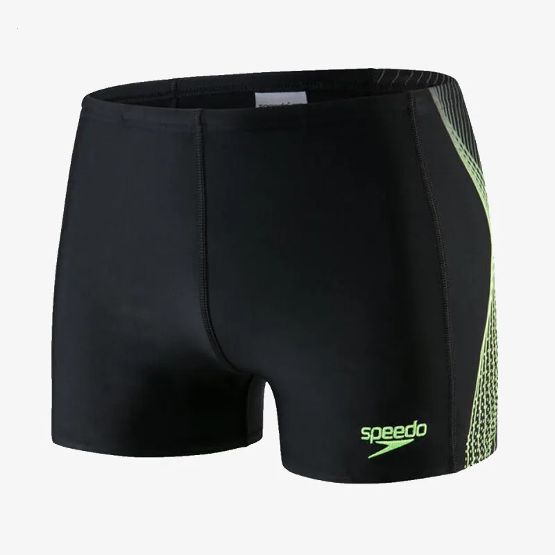 SPEEDO Sorturi inot PLACEMENT AQUASHORT AM BLACK/YELLOW