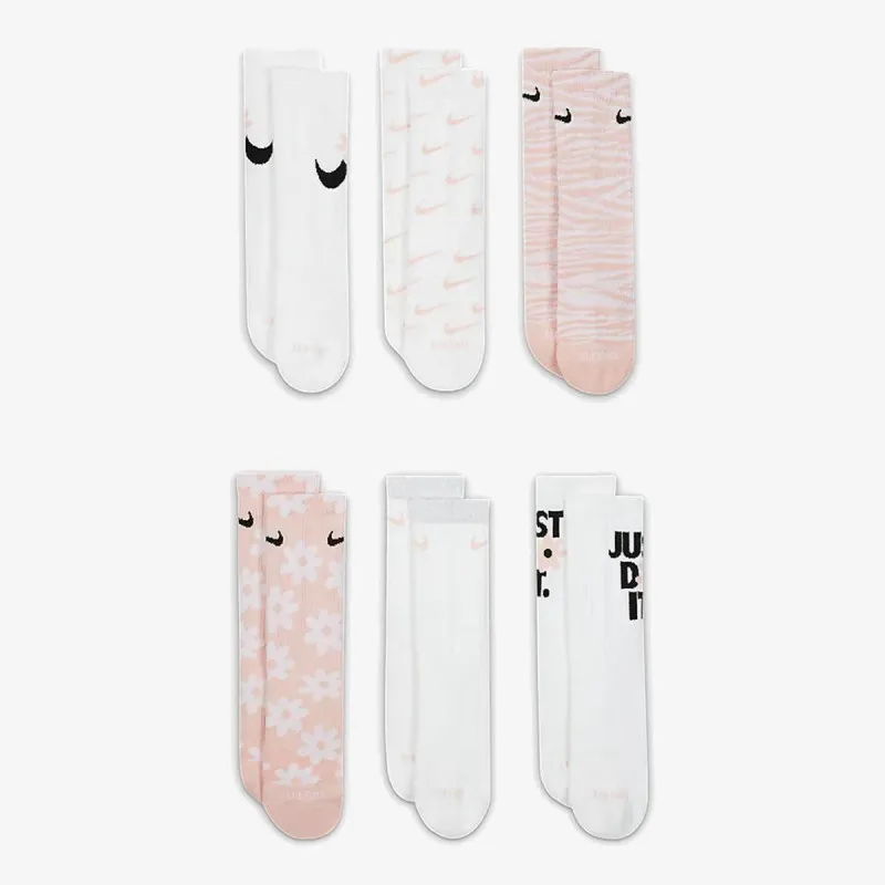 NIKE Sosete NIKE Sosete Y NK EVERYDAY PLUS CUSH CREW 6PR - 144 G