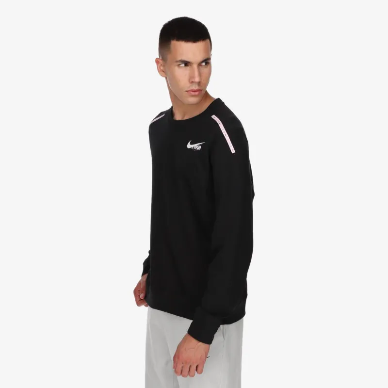 NIKE Hanorac M NK DF FLC LS CREW DYE