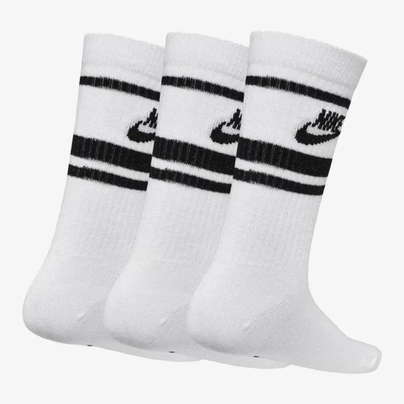 NIKE Sosete U NK NSW EVERYDAY ESSENTIAL CREW 3PR - 144 STRIPES
