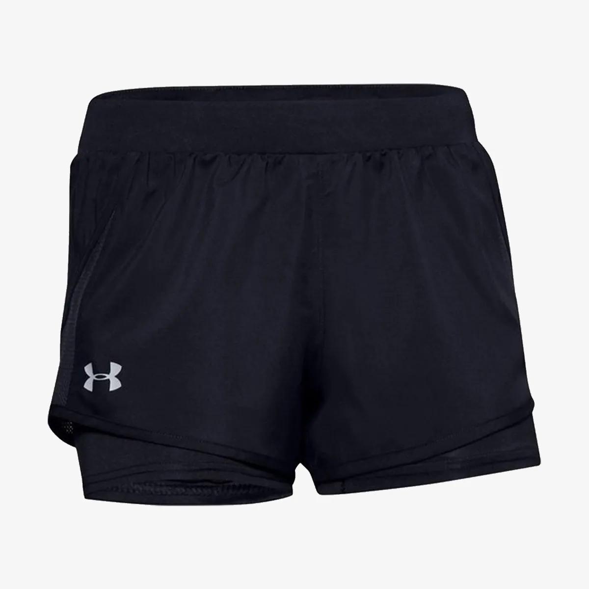 Under Armour Pantaloni scurti W UA Fly By 2.0 Mini 2-in-1 Short 