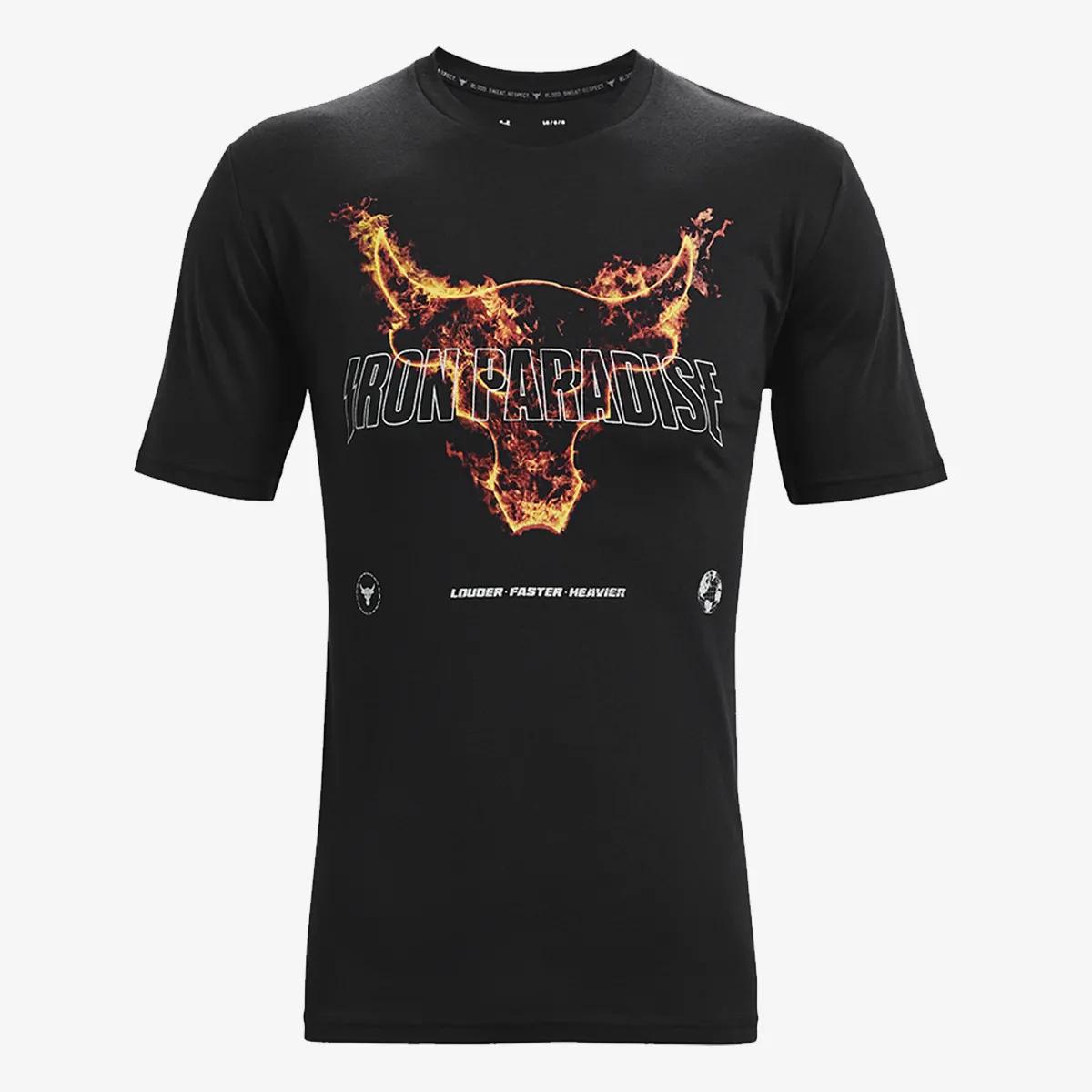 Under Armour Tricou UA Project Rock Fire SS 
