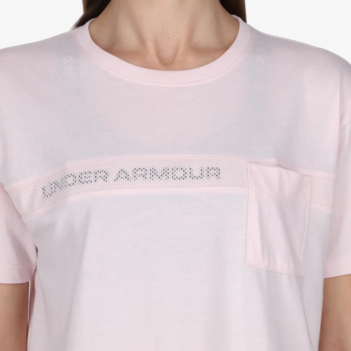 Under Armour Tricou Pocket Mesh Graphic Short Sleeve 