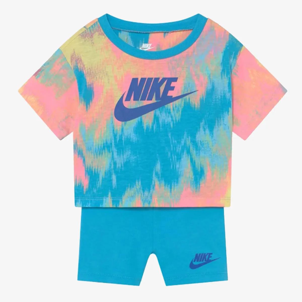 Nike Tricou si pantaloni scurti Printed Boxy Set 