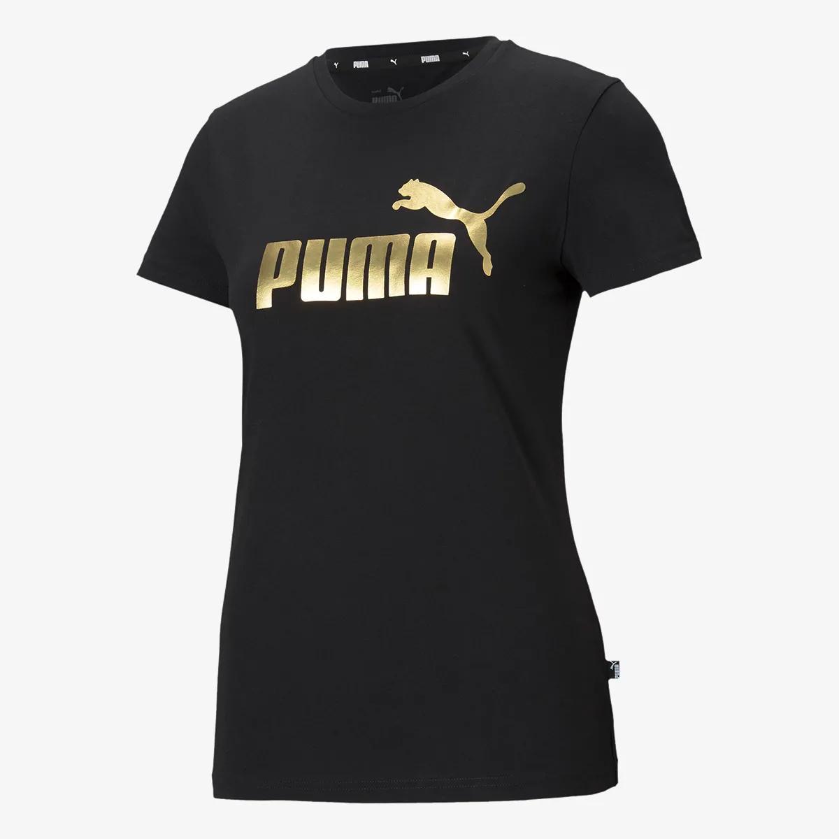 Puma Tricou PUMA ESS+ Metallic Logo Tee 