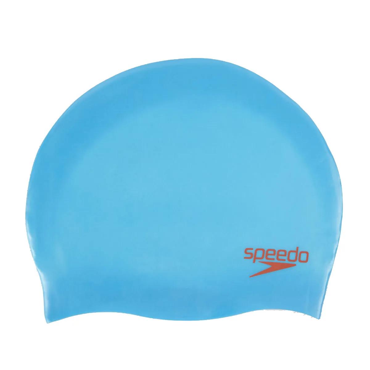 Speedo Casca de inot PLAIN MOULDED SILC CAP JU BLUE/RED 