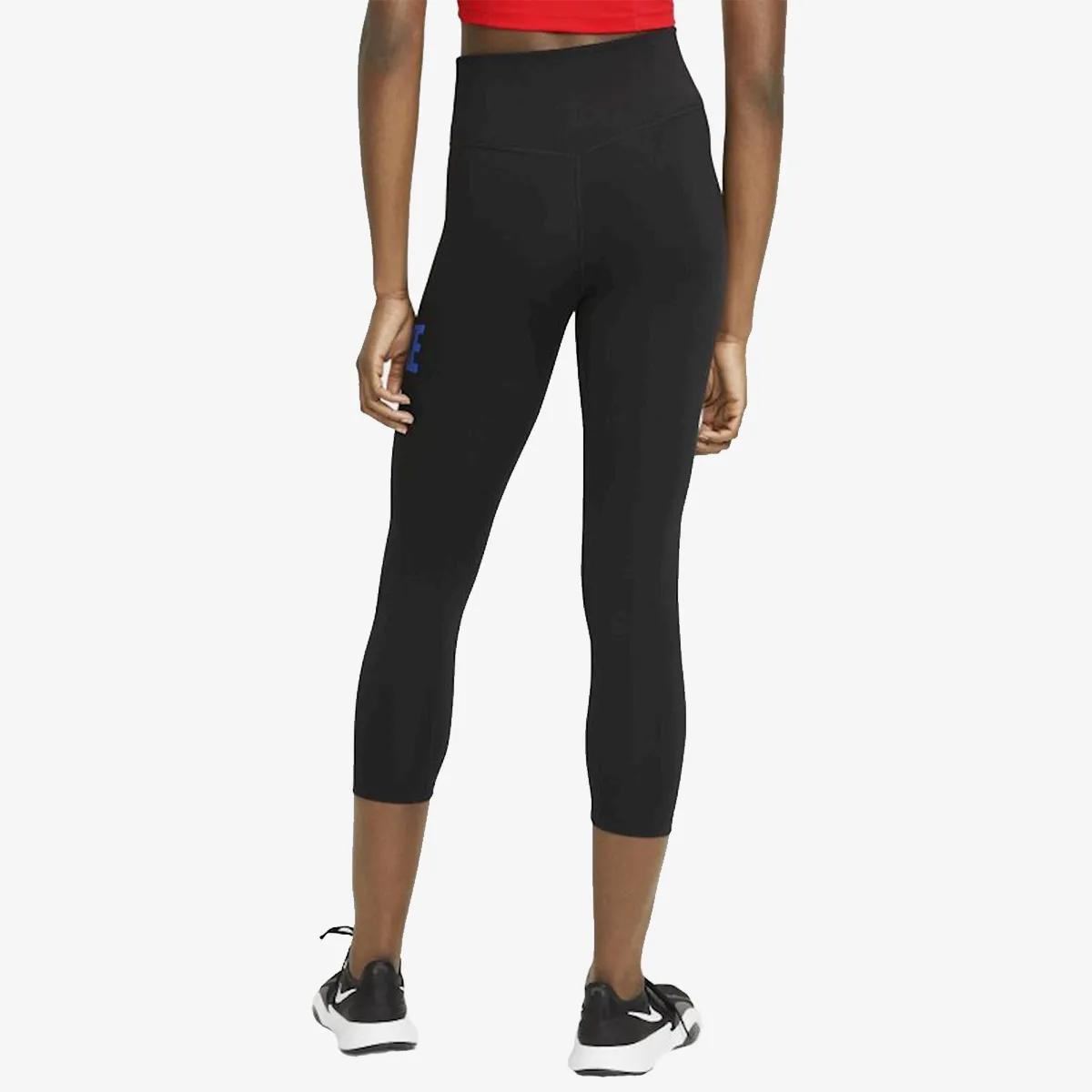 Nike Colanti 3/4 One Mid-Rise Crop Graphic 