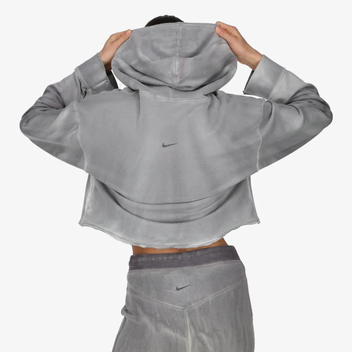 Nike Tricou maneca lunga Luxe Fleece Hoodie 