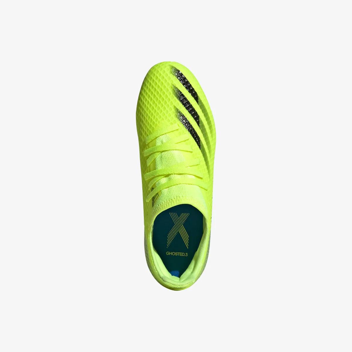 adidas Ghete de fotbal Yellow X Ghosted.3 Firm Ground 