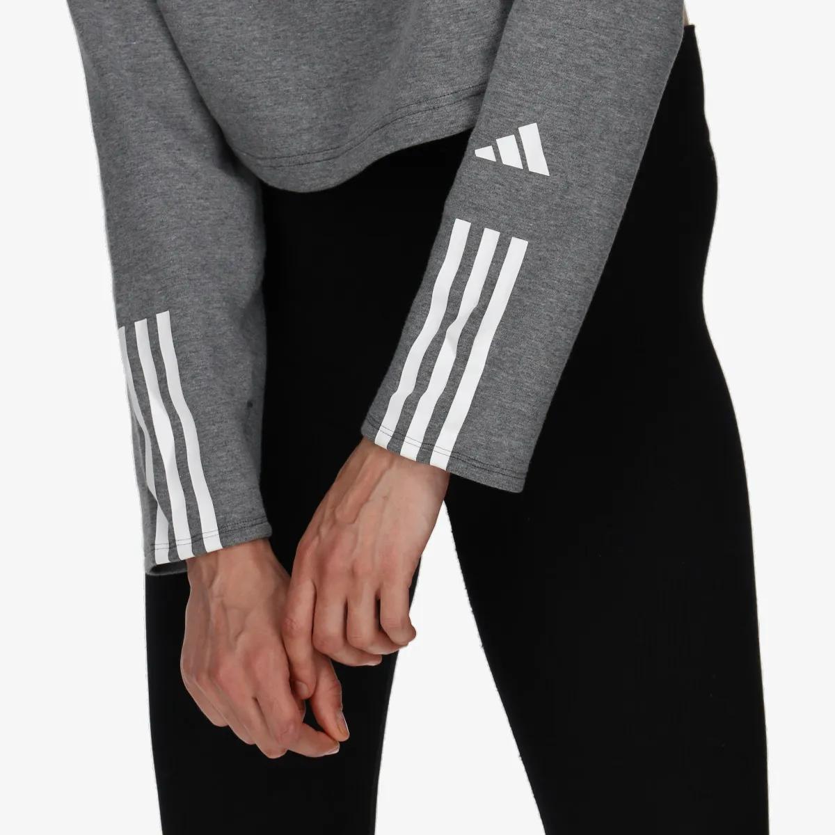 adidas Hanorac Sweatshirt cotton hoodie woman adidas Essentials 3-Stripes 