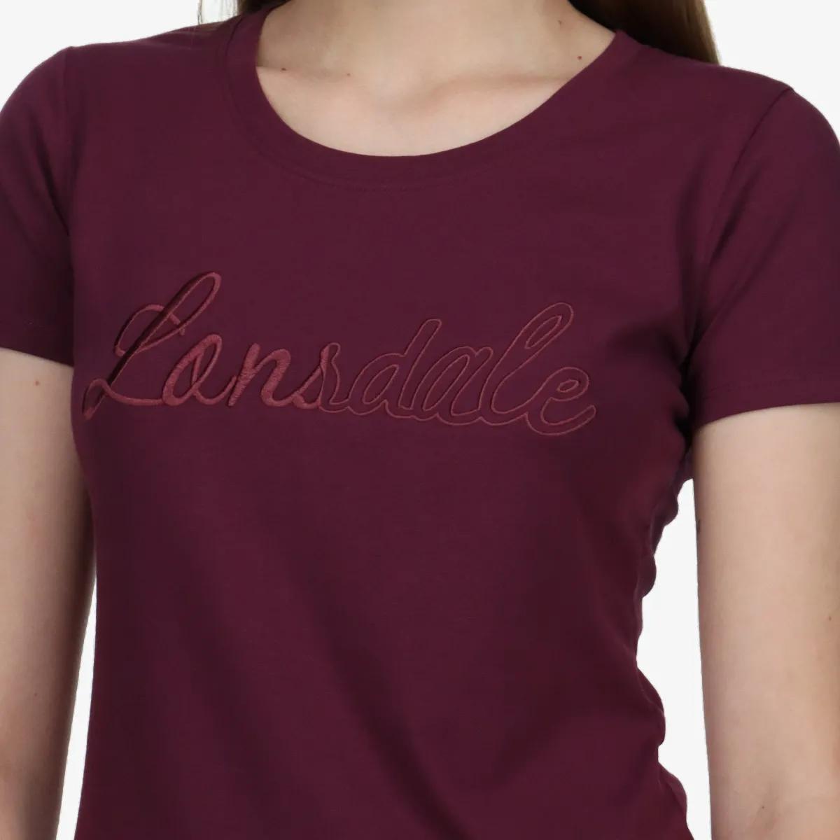 Lonsdale Tricou Embro FW22  WMNS T-Shirt 
