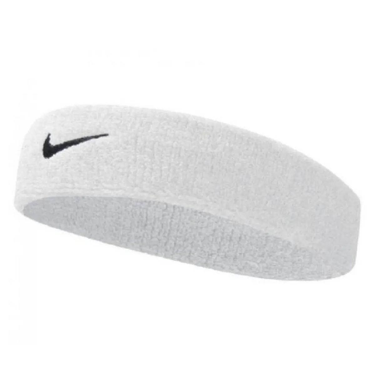 Nike BANDA DE CAP SWOOSH HEADBAND WHITE/BLACK 